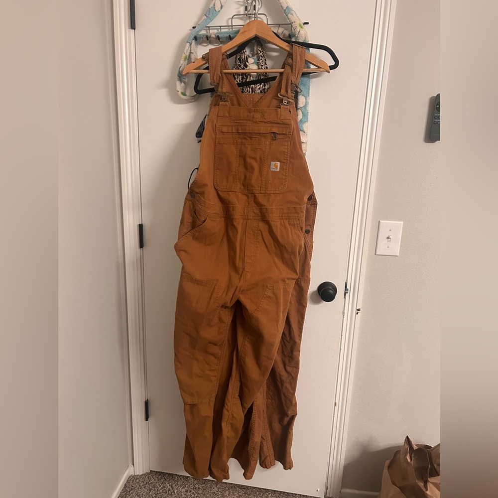 Carhartt Tan Work Overalls